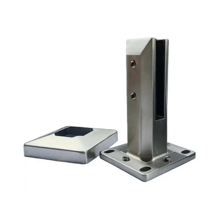 Reguliuojamas stiklo turėklų kaištis