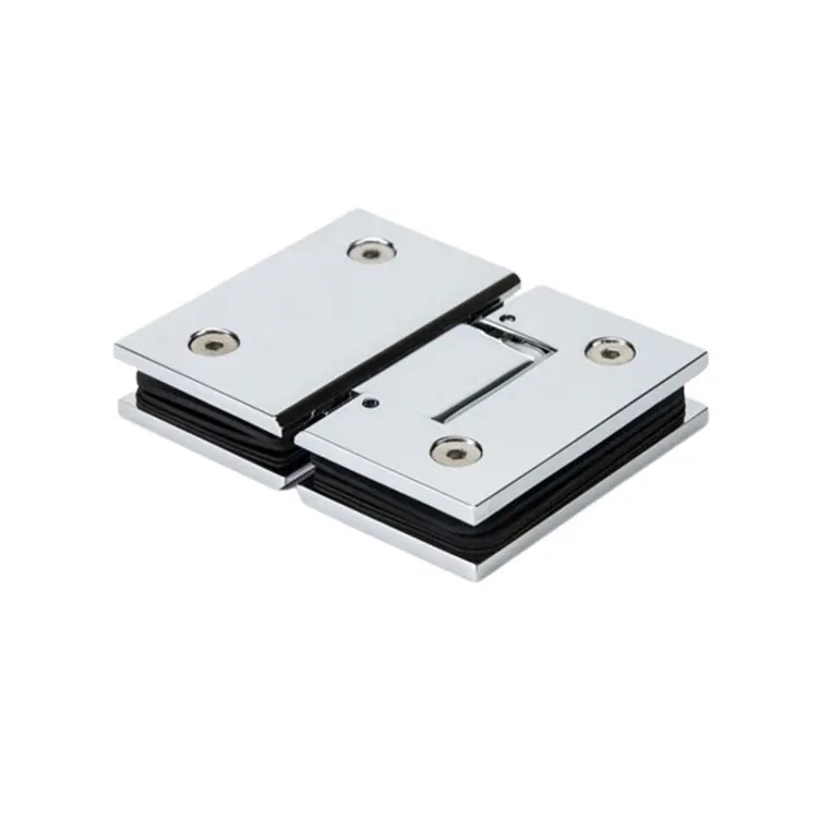 Stiklas prie stiklo reguliuojamas dušo vyris